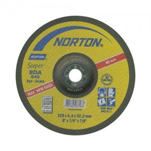 Disco de Desbaste Ferro 9"x1/4x7/8" - NORTON